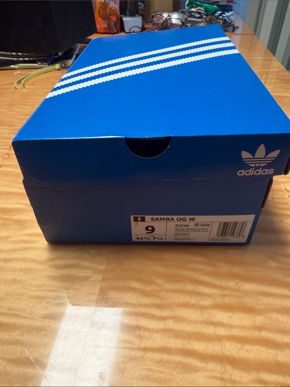 adidas Leopard Print Sneakers with Red Accents - Picture 11 of 11